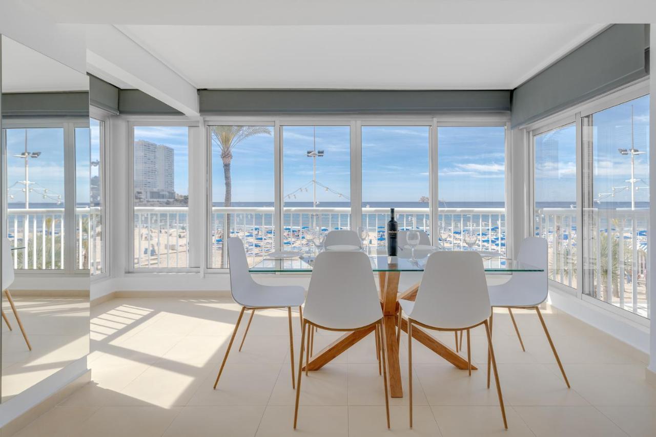 Sun Sand And Luxury Seafront Apartment Veracruz Levante Benidorm Exterior foto