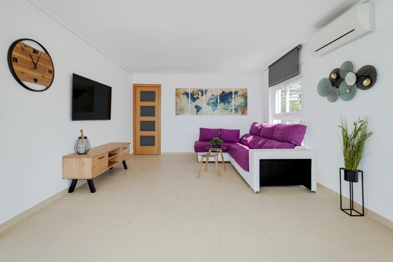 Sun Sand And Luxury Seafront Apartment Veracruz Levante Benidorm Exterior foto