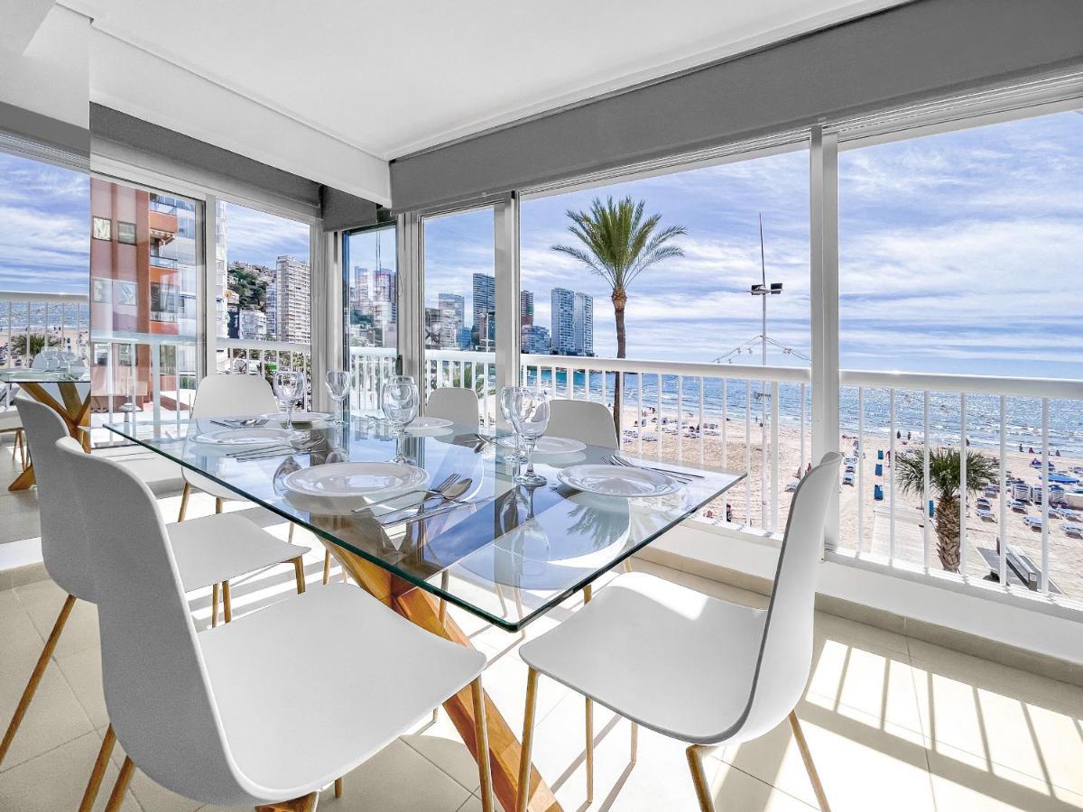 Sun Sand And Luxury Seafront Apartment Veracruz Levante Benidorm Exterior foto